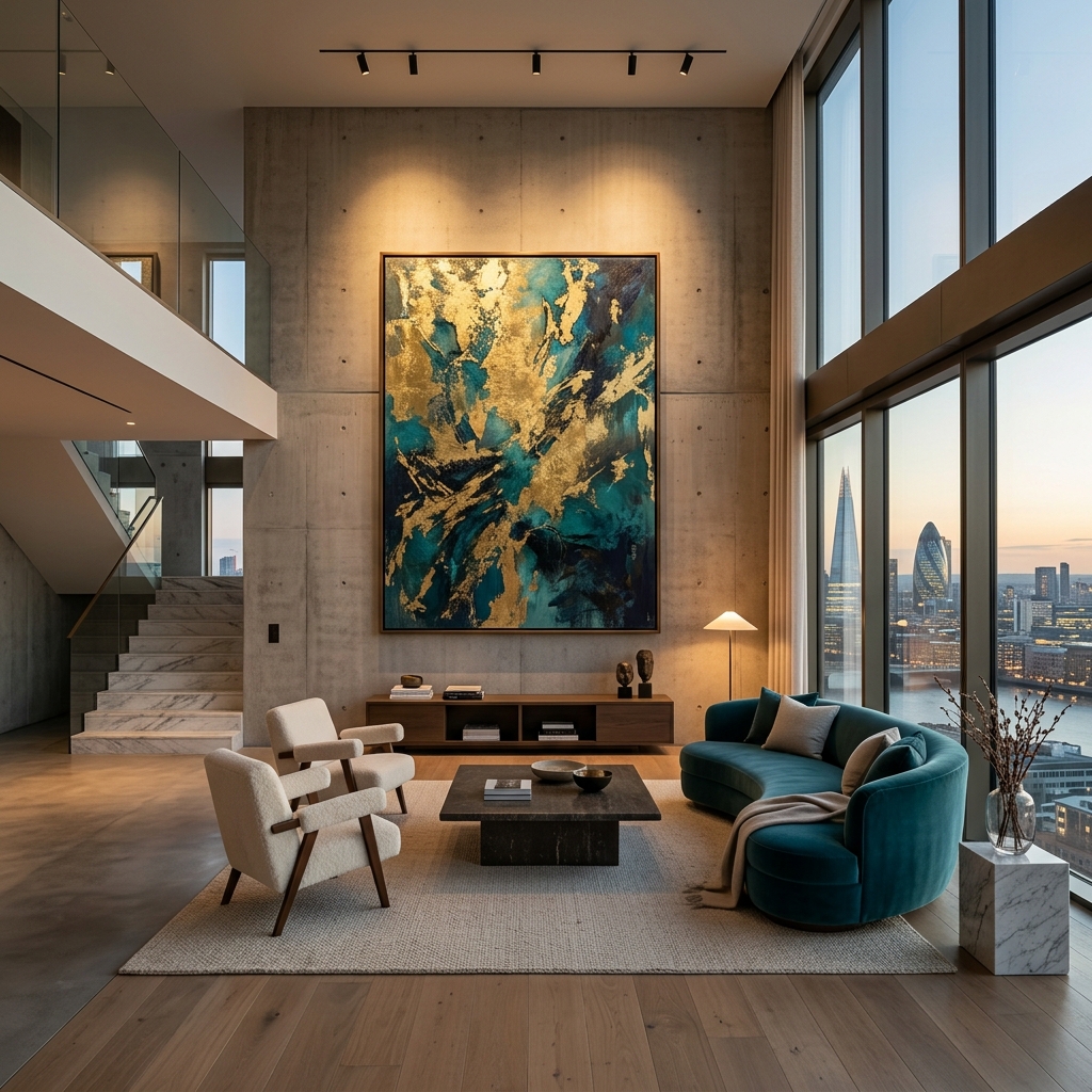 Luxury Interior with Flagship Collectoris Piece