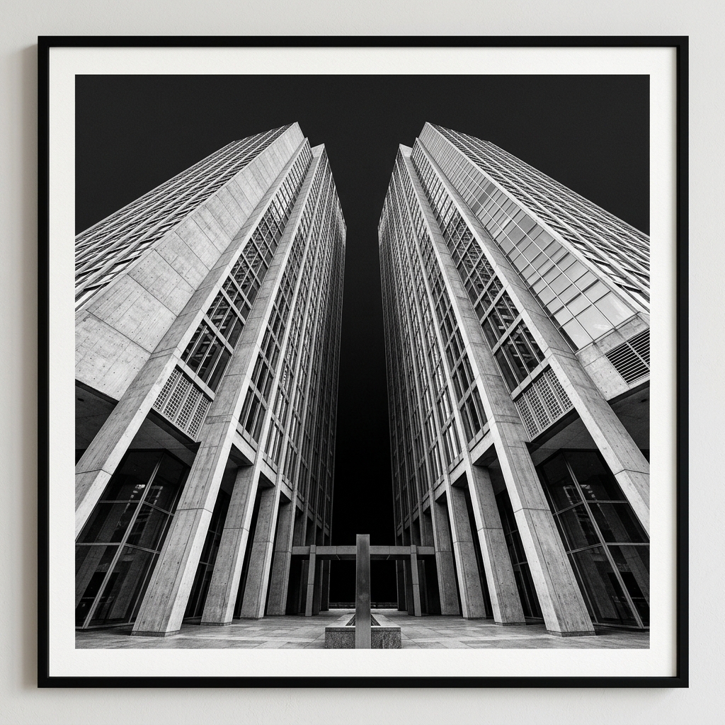 Urban Symmetry Fine Art Print